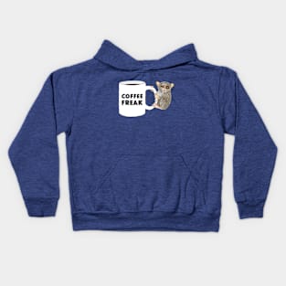 Coffee Freak Kids Hoodie